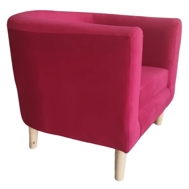 PACK 2 POLTRONA PORTREE LUNA FELPA ROJO-2