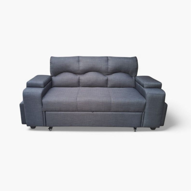 Sofa Cama funcional 2 PZ Lino +2 POUF-0