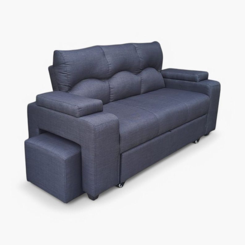 Sofa Cama funcional 2 PZ Lino +2 POUF-5