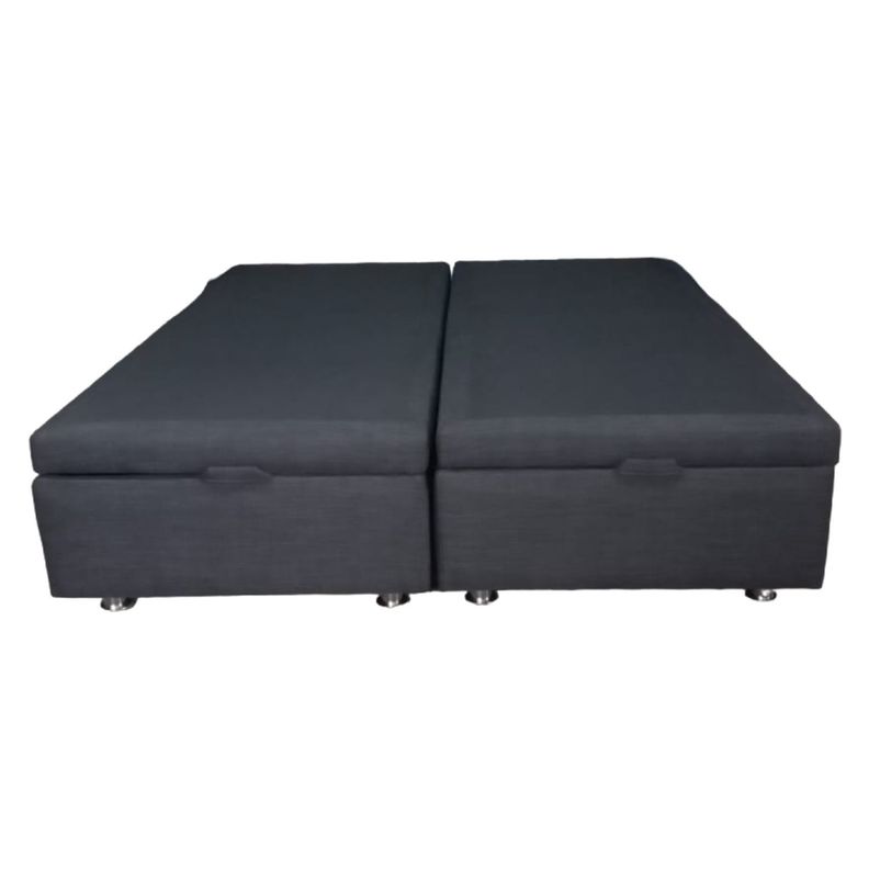 CAMA 2M ABATIBLE BAUL FUNCIONAL LINO MARENGO 2 PLAZAS DIVIDIDA-0