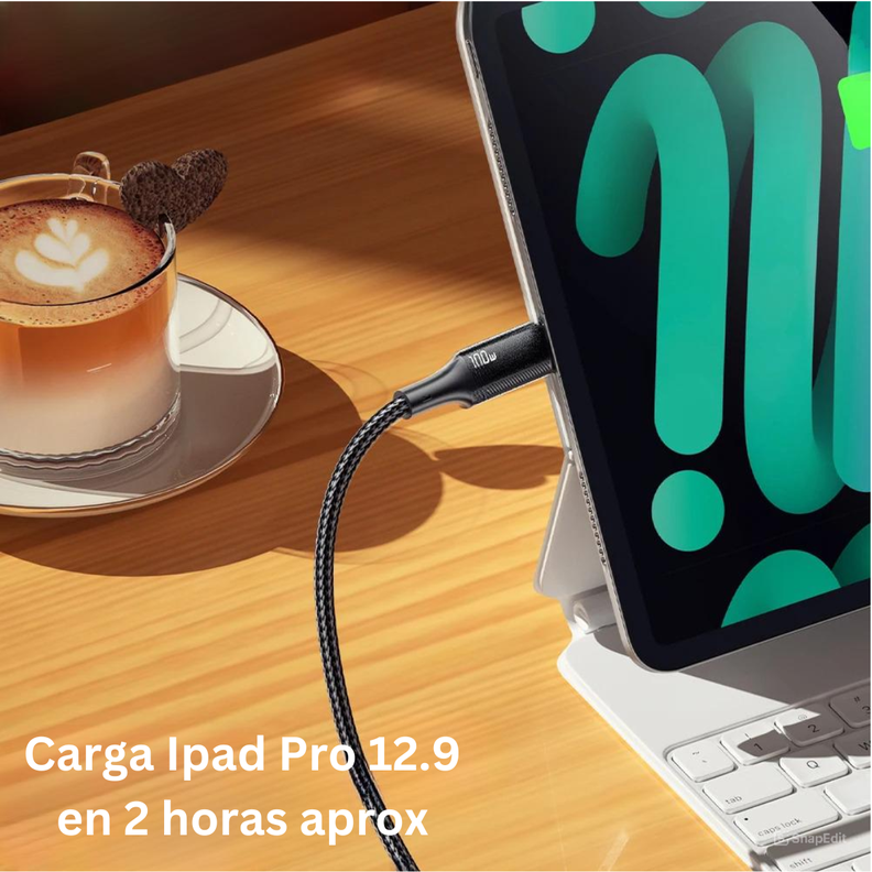 Cable usb c a usb cde 3 mts-4