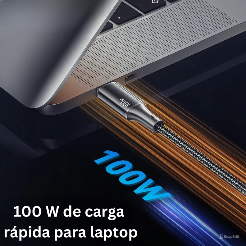 Cable usb c a usb cde 3 mts-5
