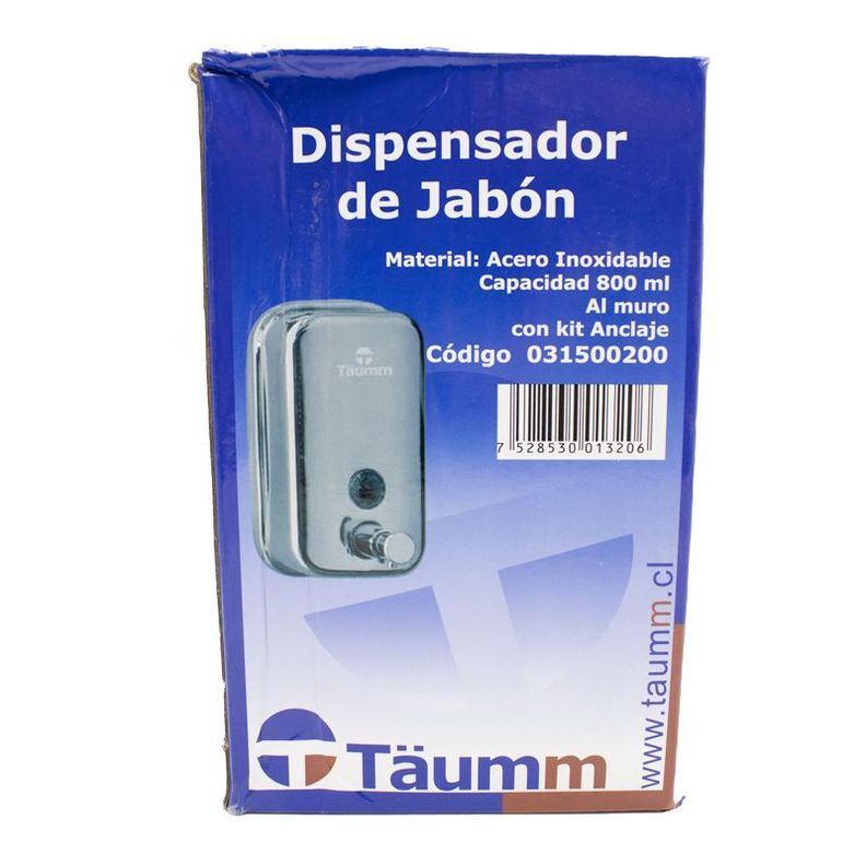 Dispensador de Jabón Taumm 800 ml -1