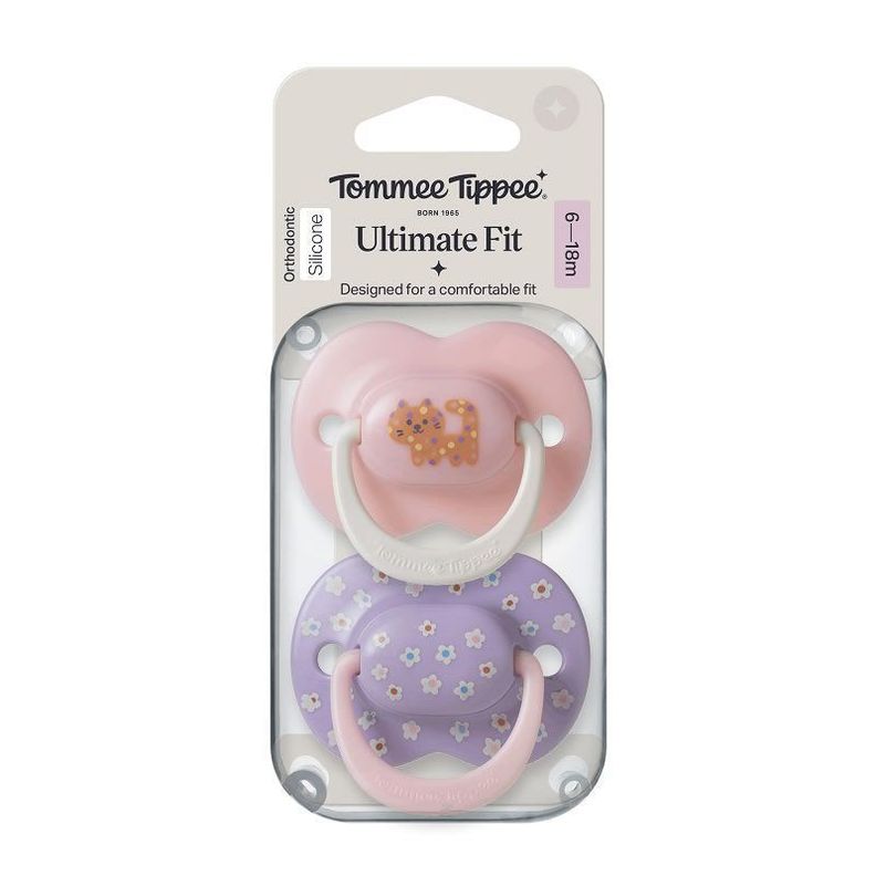 Chupete de silicona Ultimate Fit 2 unidades 6-18 meses nina