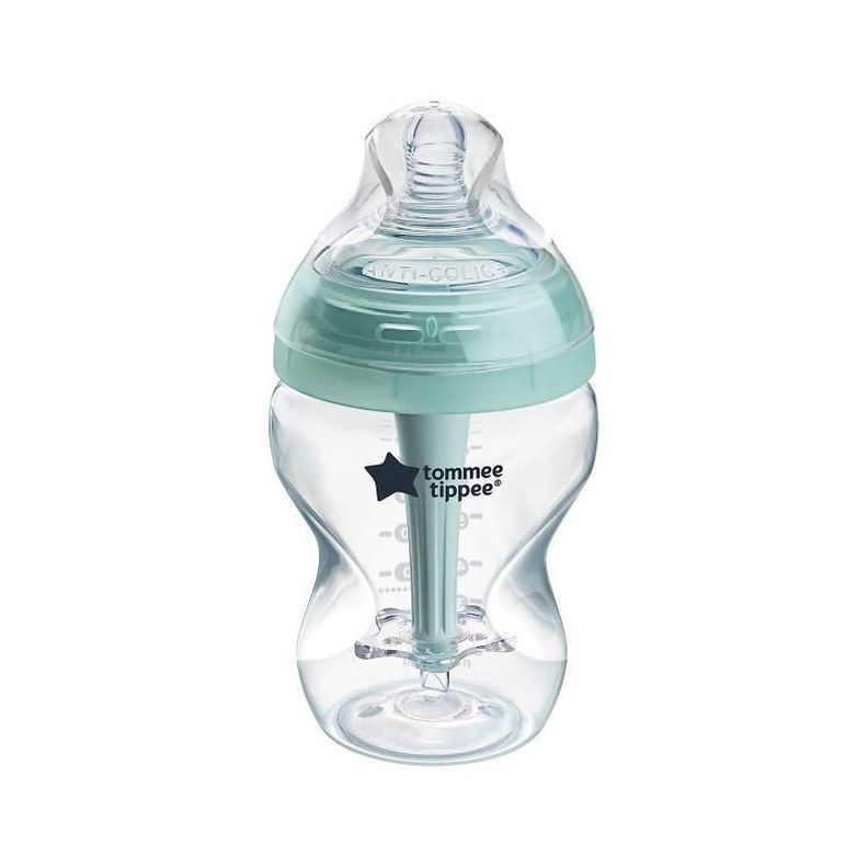 Mamadera 260ml Advance Anticolic 0 meses+ Celeste Flujo Lento Turquesa