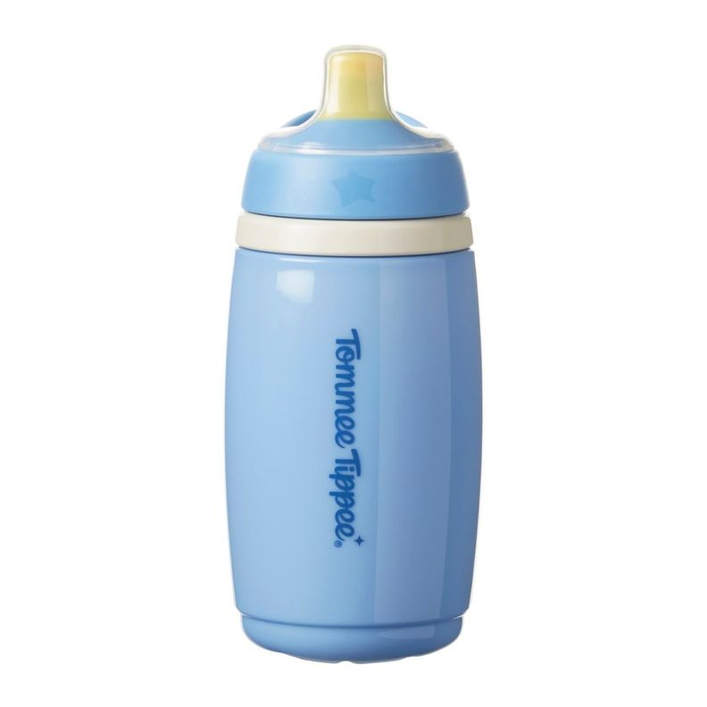 Vaso antiderrame 12 meses+ Active Spout 266ml Celeste