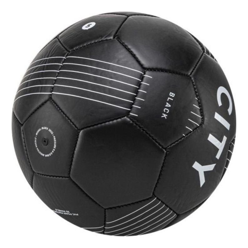 Balon De Futbol Manchester City F.c. Black Oficial N°5-2