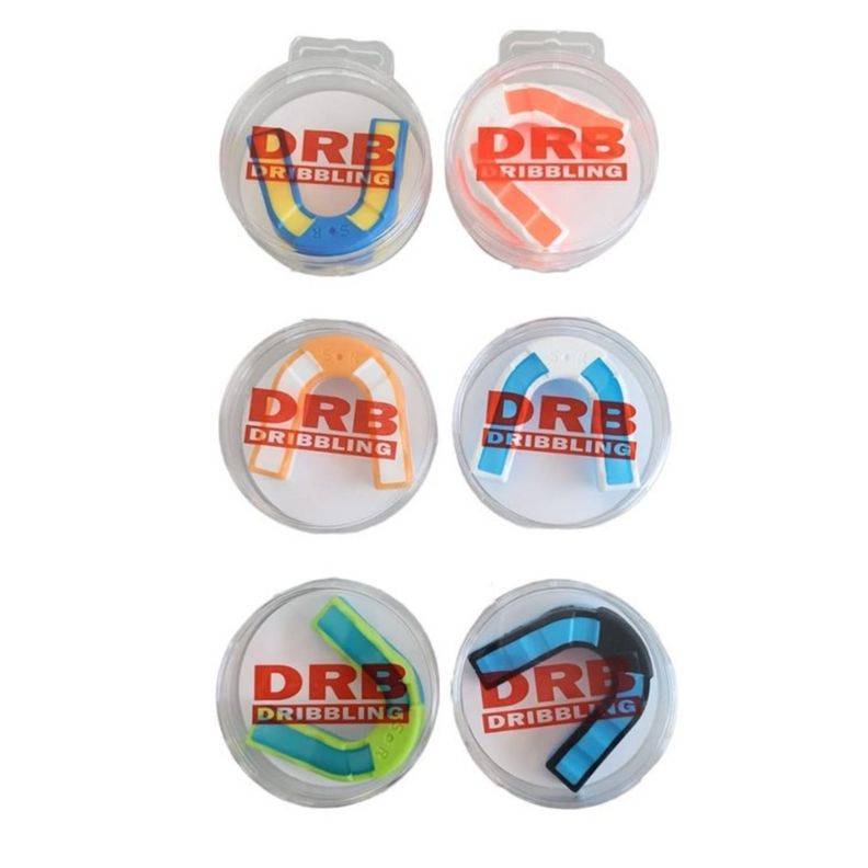 Protector Bucal Simple Bicolor Junior Con Estuche Drb-3