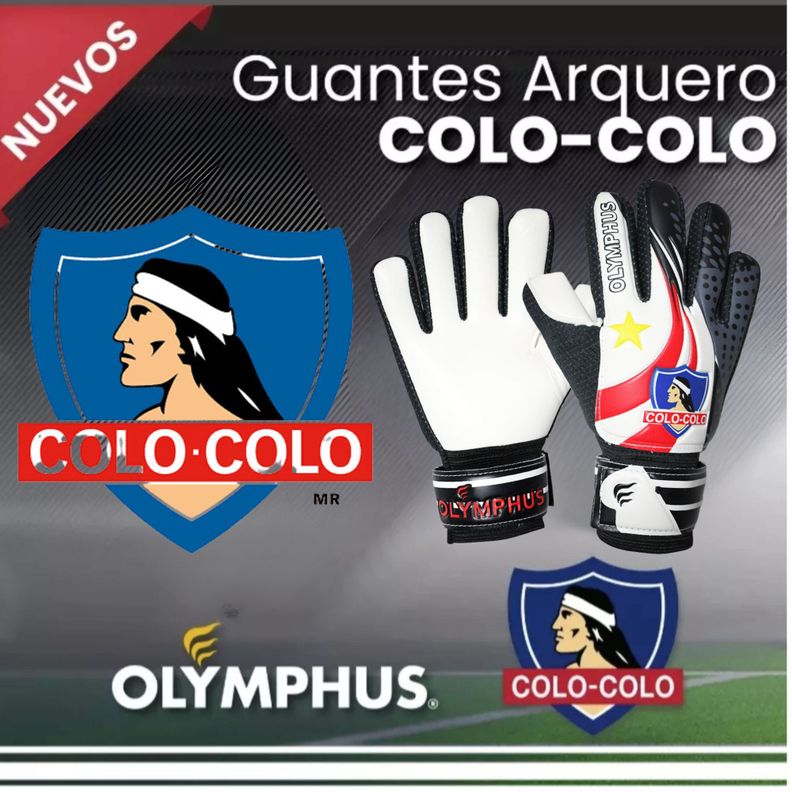 Guantes De Arquero Colo-colo Junior Olymphus -2