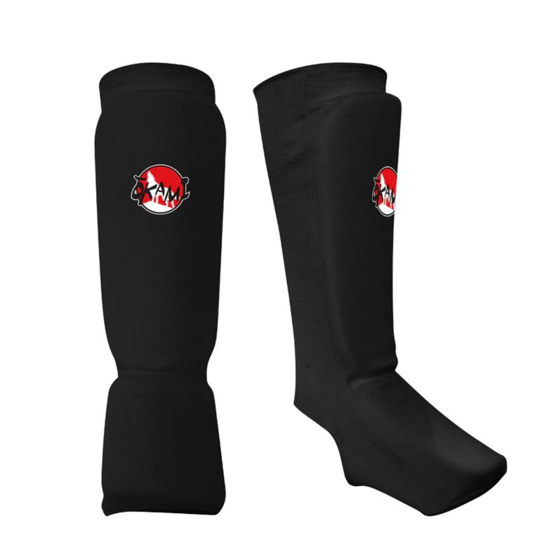 Canillera Con Empeinera Elasticado Taekwondo/Artes Marciales-0