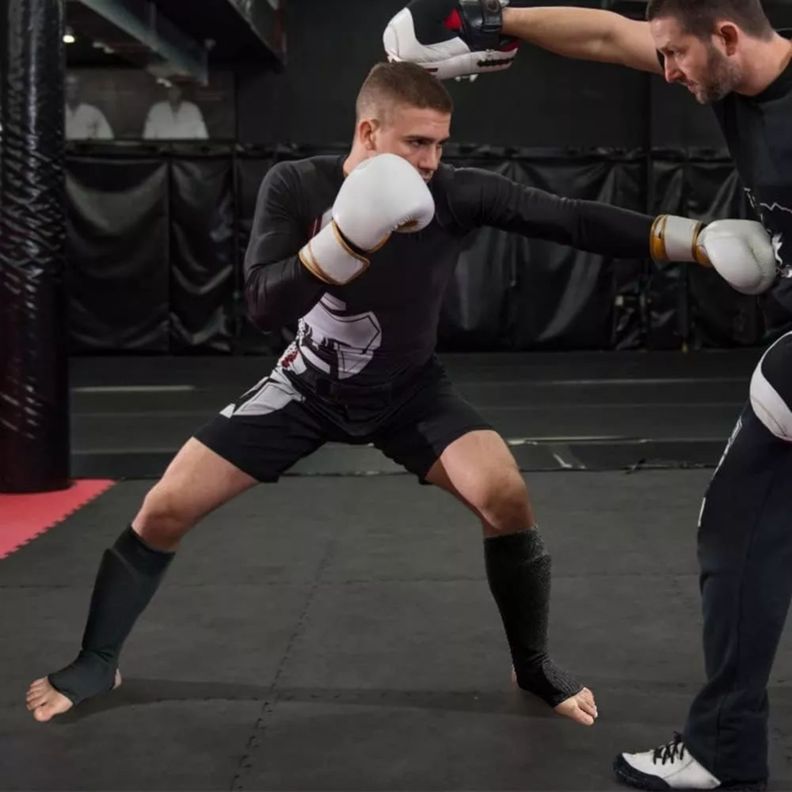 Canillera Con Empeinera Elasticado Taekwondo/Artes Marciales-4