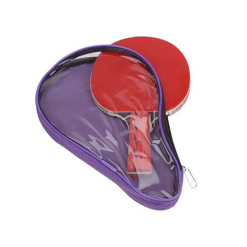 Paleta De Ping Pong Sensei 5 Star Negra Y Roja-6