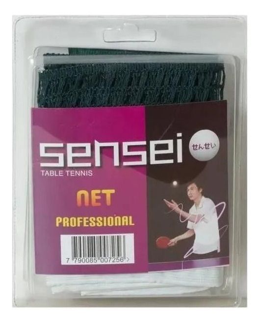 Red Ping Pong Profesional Sensei® Algodón - Tenis De Mesa-0