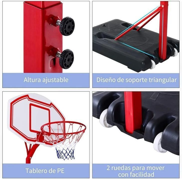 Aro Basquetbol C/pedestal Zy-003-8
