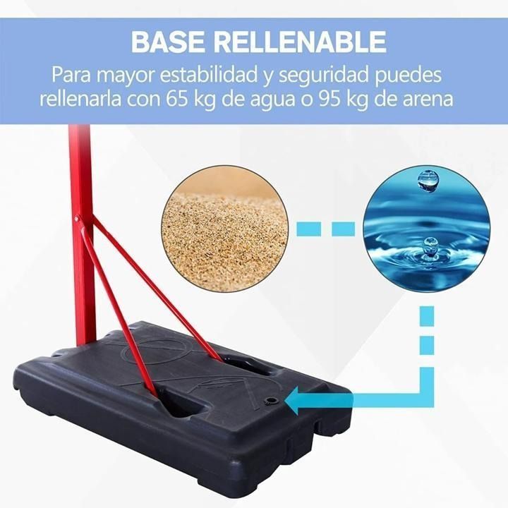 Aro Basquetbol C/pedestal Zy-003-9