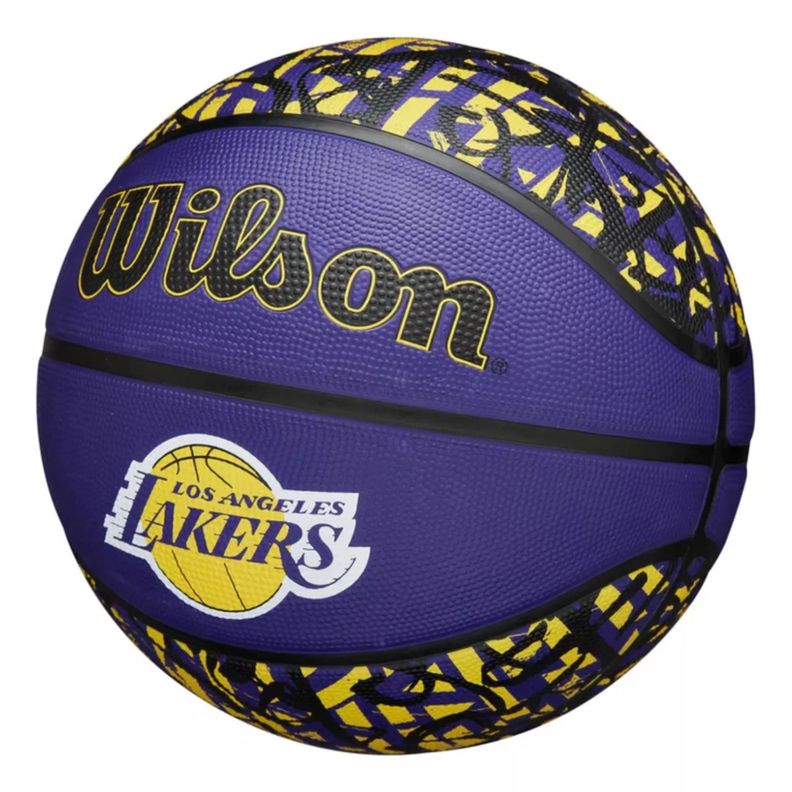 Balón Basketball Wilson Nba #7 Tidye Los Angeles Lakers-6