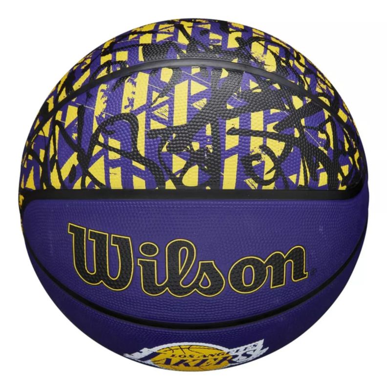 Balón Basketball Wilson Nba #7 Tidye Los Angeles Lakers-7