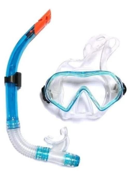 Set Máscara Buceo + Snorkel Adulto Hydro®-3
