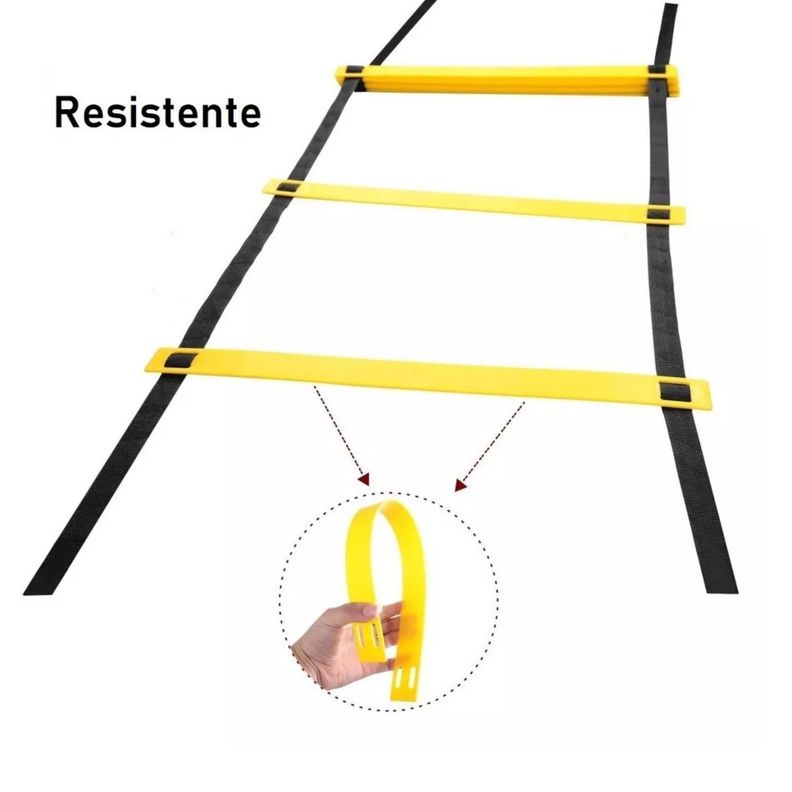 Escalera De Coordinación/Agilidad 8 Peldaños 4 MtsTrain-1