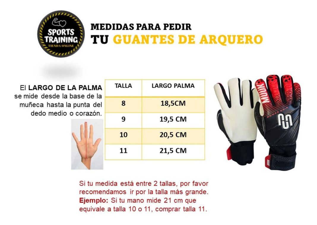 Guantes Arquero Portero Muuk Training-5