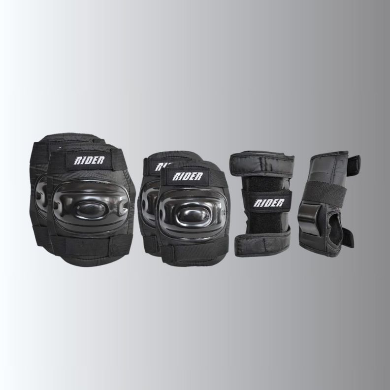Set De Protección Rodillera Codera Muñequera Skate Patines-6