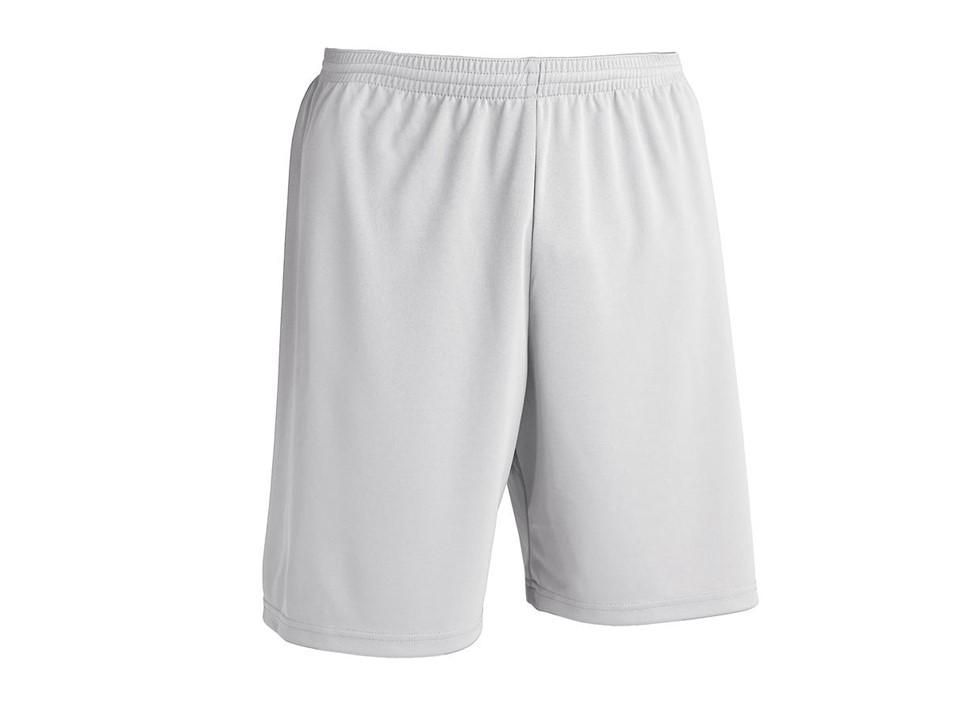 Short De Futbol Blanco Liso Costuras Reforzadas-0