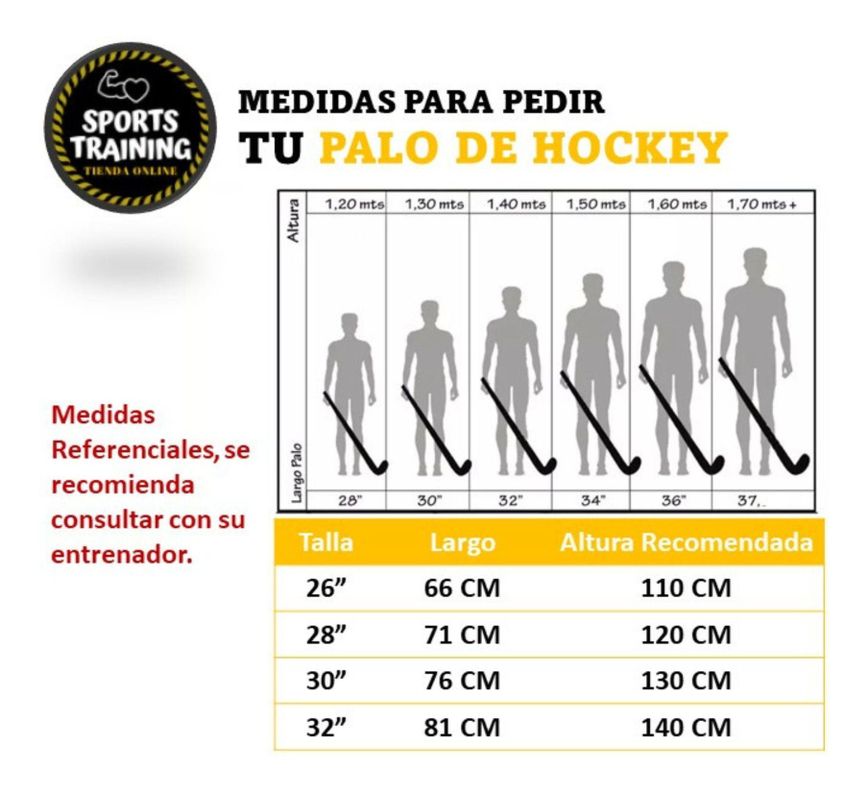 Palo Hockey Cesped Niños Modelo Spirit-3