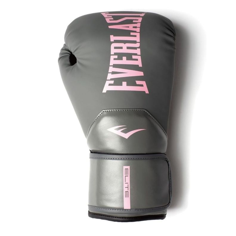 Guantes de Box Everlast Pro Style Elite V2 Gris/Rosa-2