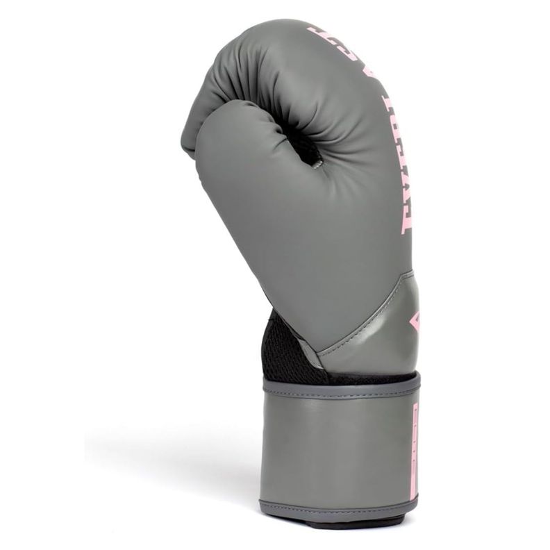 Guantes de Box Everlast Pro Style Elite V2 Gris/Rosa-3