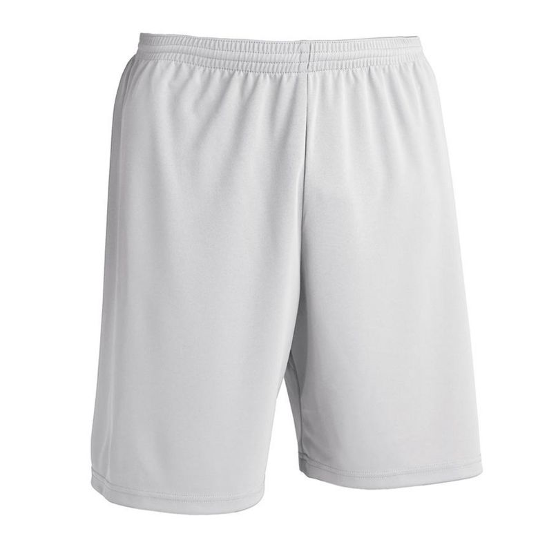Short De Futbol Niño Blanco Liso-0