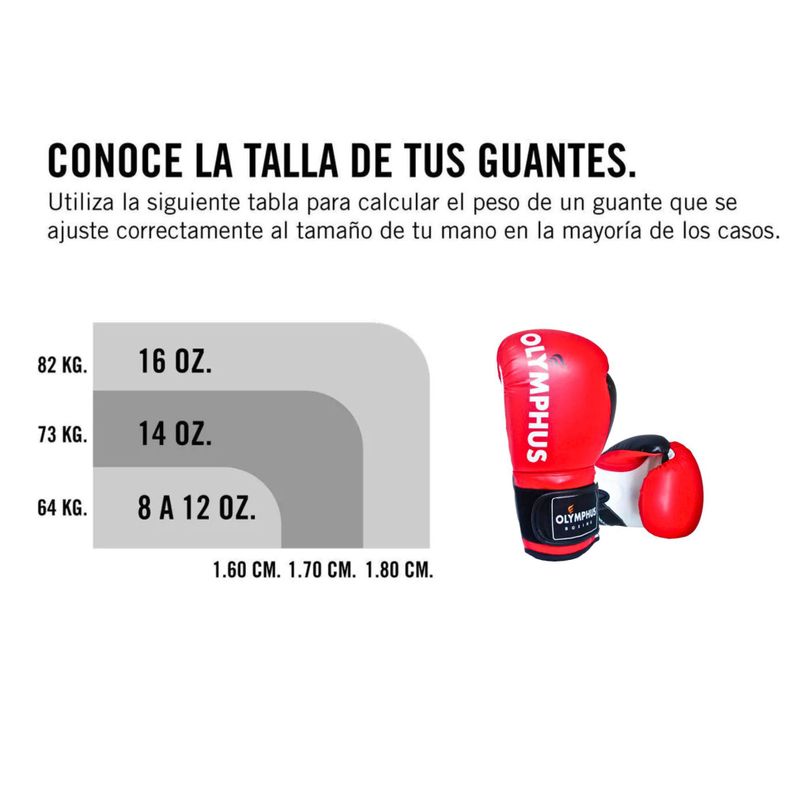 Guante De Boxeo Kickboxing Olymphus Drago-3