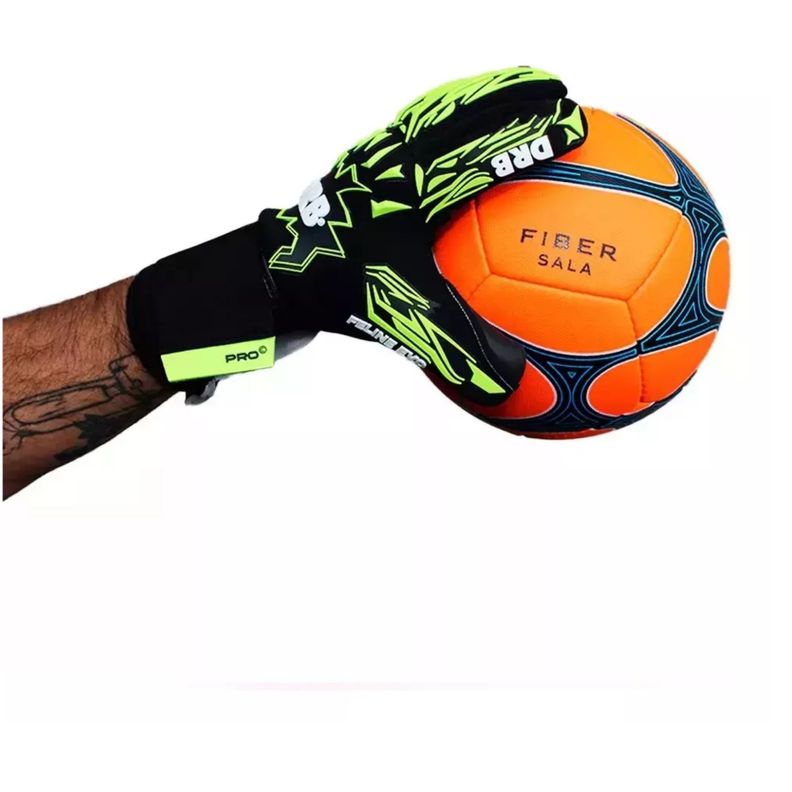 Guantes Arquero Portero Futbol Drb Feline Pro Latex Aleman-4