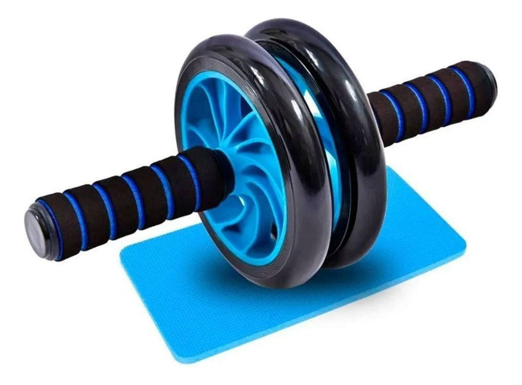 Rueda Abdominal Ejercicio Profesional + Mat Rodilla-0