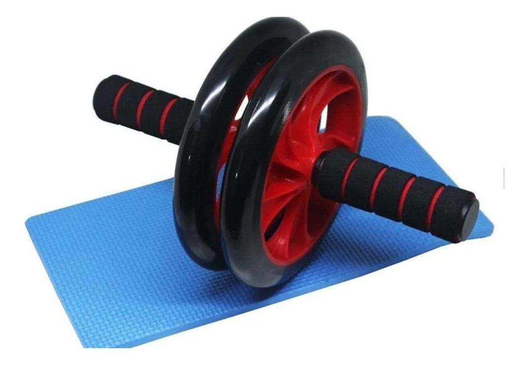 Rueda Abdominal Ejercicio Profesional + Mat Rodilla-1