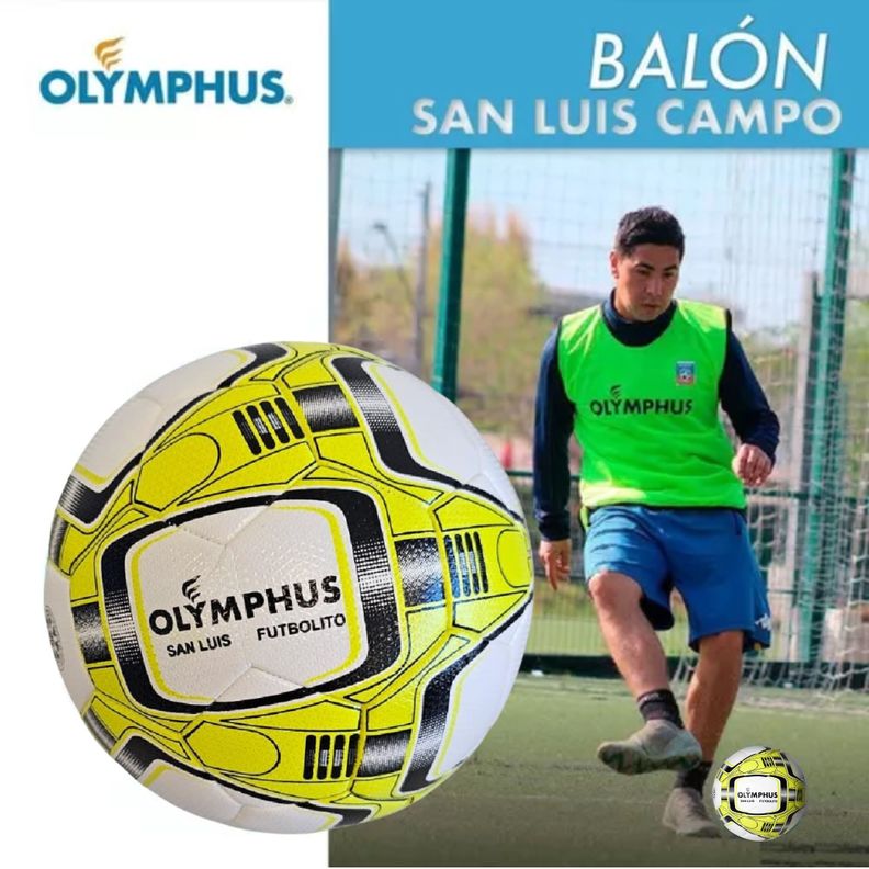 Balon Futbolito Baby Futbol N°4 Olymphus San Luis Bote Medio-3