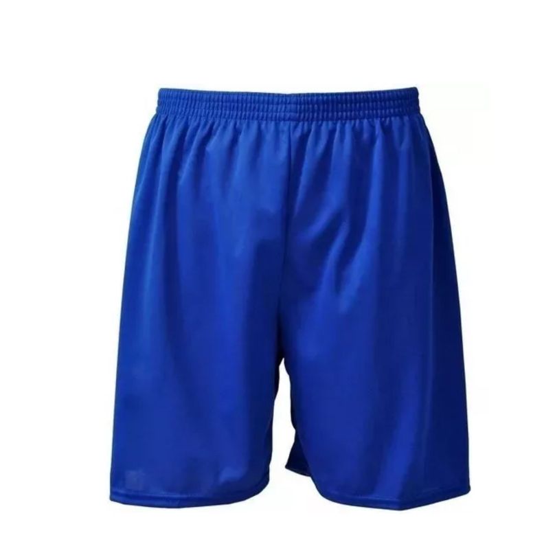 Short De Futbol Azul Drb Liso-0