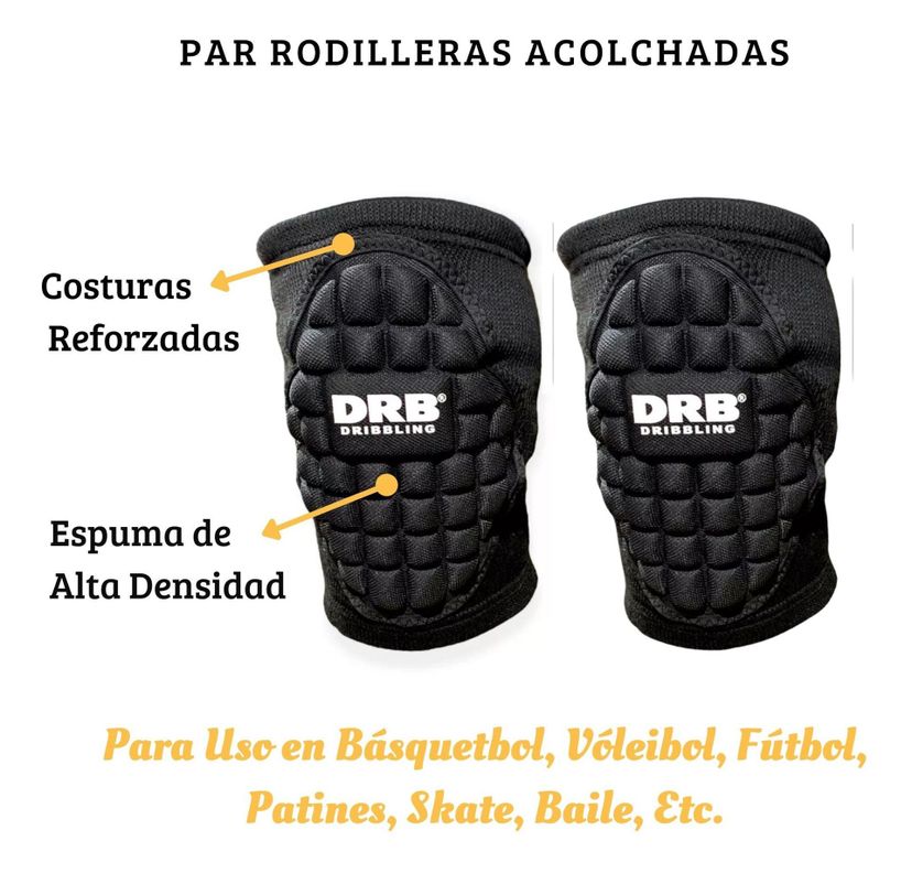 Rodillera Deportiva Acolchada Universal Protect Drb - 1 Par-2