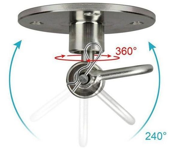 Soporte Rotor Para Pera De Velocidad Box Everlast-2