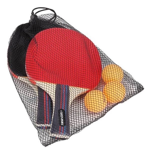 Set Ping Pong 2 Paletas+red Retráctil+3 Pelotas Sensei-5