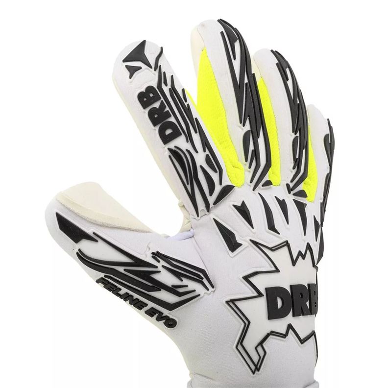 Guantes Arquero Futbol Drb Feline Pro Blancos-2