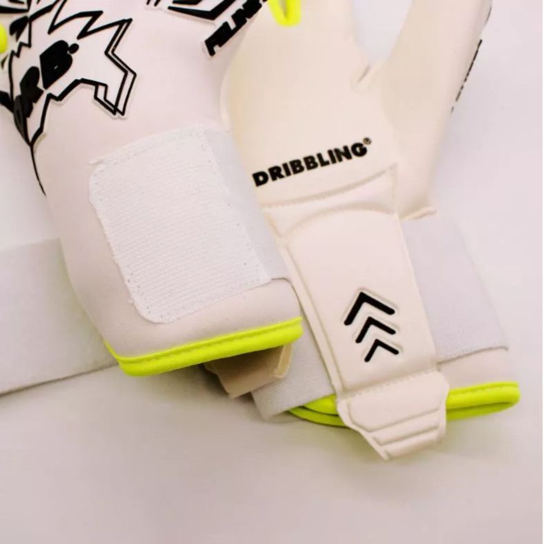 Guantes Arquero Futbol Drb Feline Pro Blancos-3