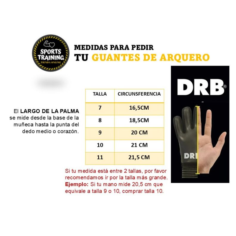Guantes Arquero Futbol Drb Feline Pro Blancos-5