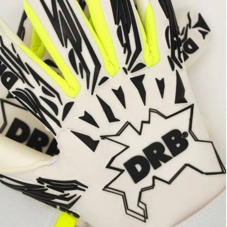 Guantes Arquero Futbol Drb Feline Pro Blancos-8