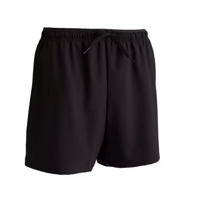 Short Deportivo De Niña Liso Negro-0