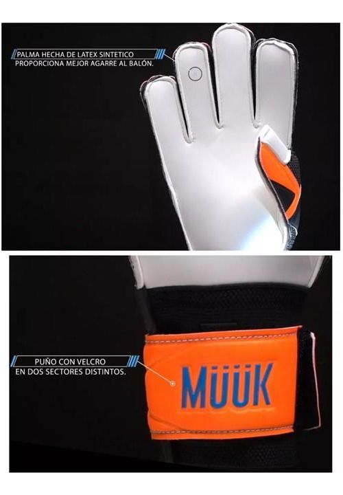 Guantes Arquero Portero Futbol Ferulas Muuk (par)-7