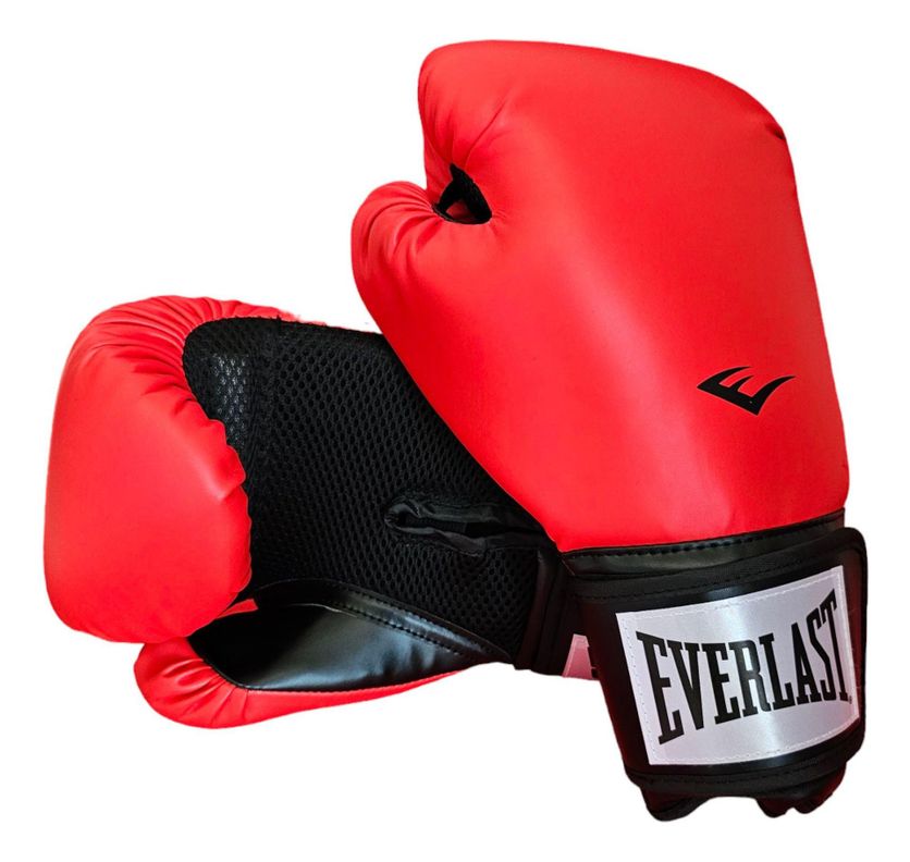 Guantes Box Pro Style Training Everlast Rojos-1