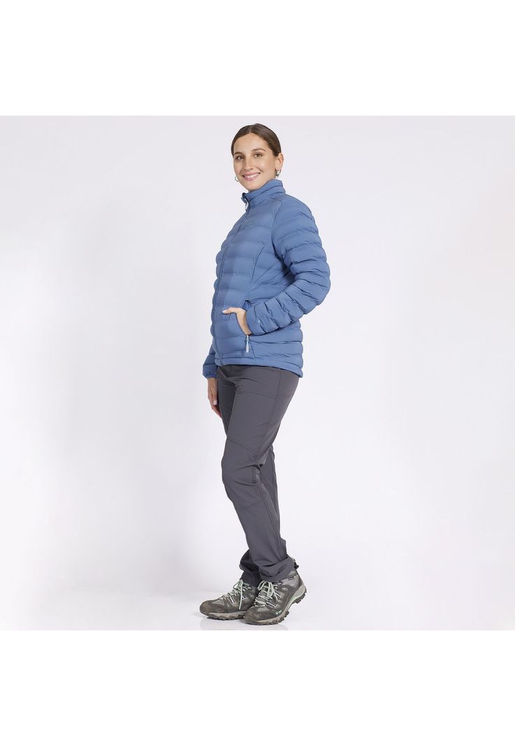 Parka Insulada Grey Mujer Denim-1