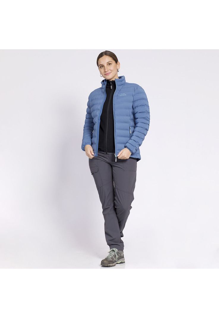 Parka Insulada Grey Mujer Denim-2