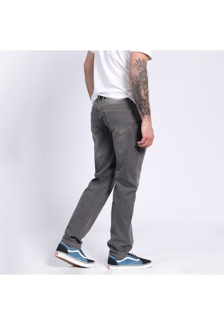 Jeans Linea Spandex Slim Fit Gris oscuro-1