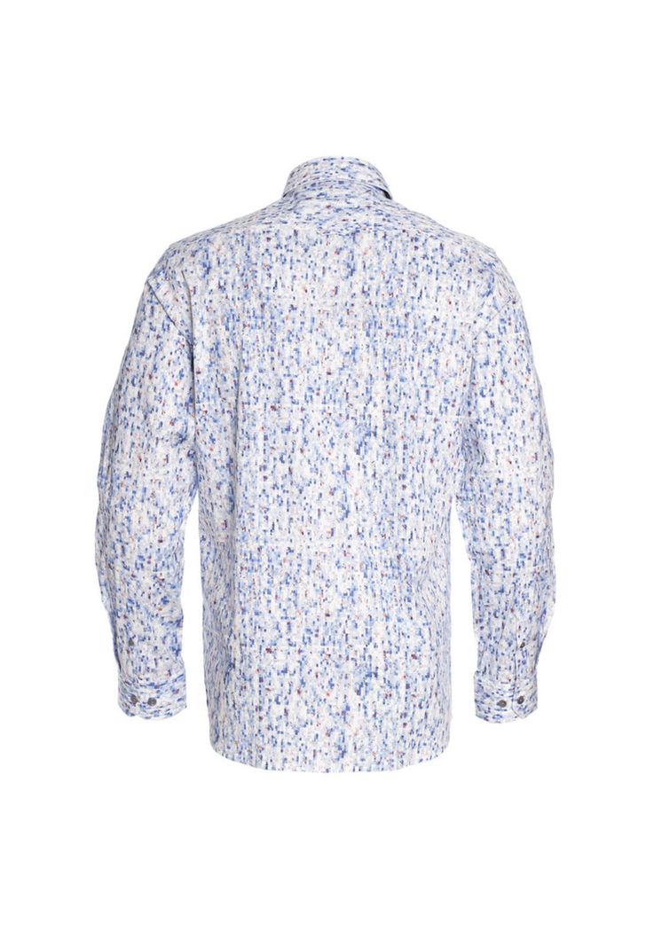 Camisa Sport Estampada Comfort Fit-2